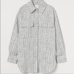 H&M Boucle Shacket, size M